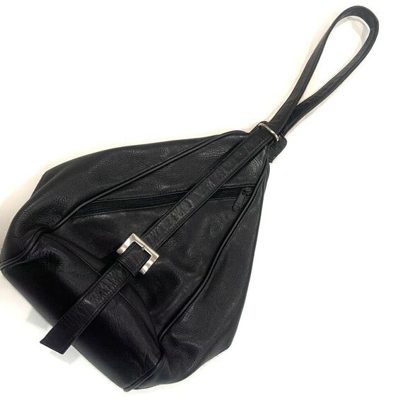 TIGNANELLO Leather Sling Shoulder Bag - Picture 2 of 9